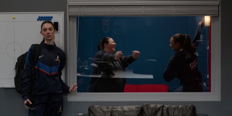Ted: Does Gemma know yet? / Alice: She knows.
