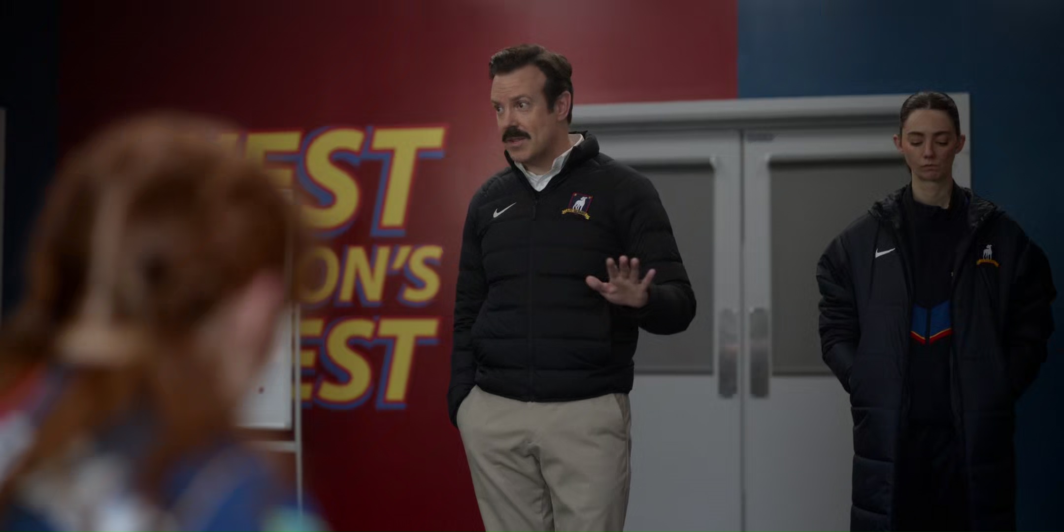 I say, in the second half, we try and get a goal. And then, a little later, try to score another one. And once we tie this sucker up, we just have some fun and try to get one more. Yeah? 