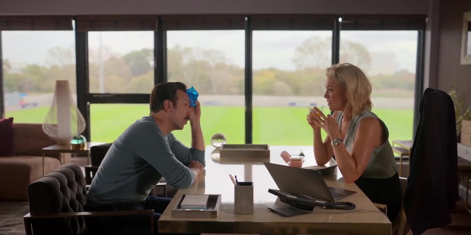 Our therapist gave us this code word to use. So if either of us says "Oklahoma", the other one has to tell the God