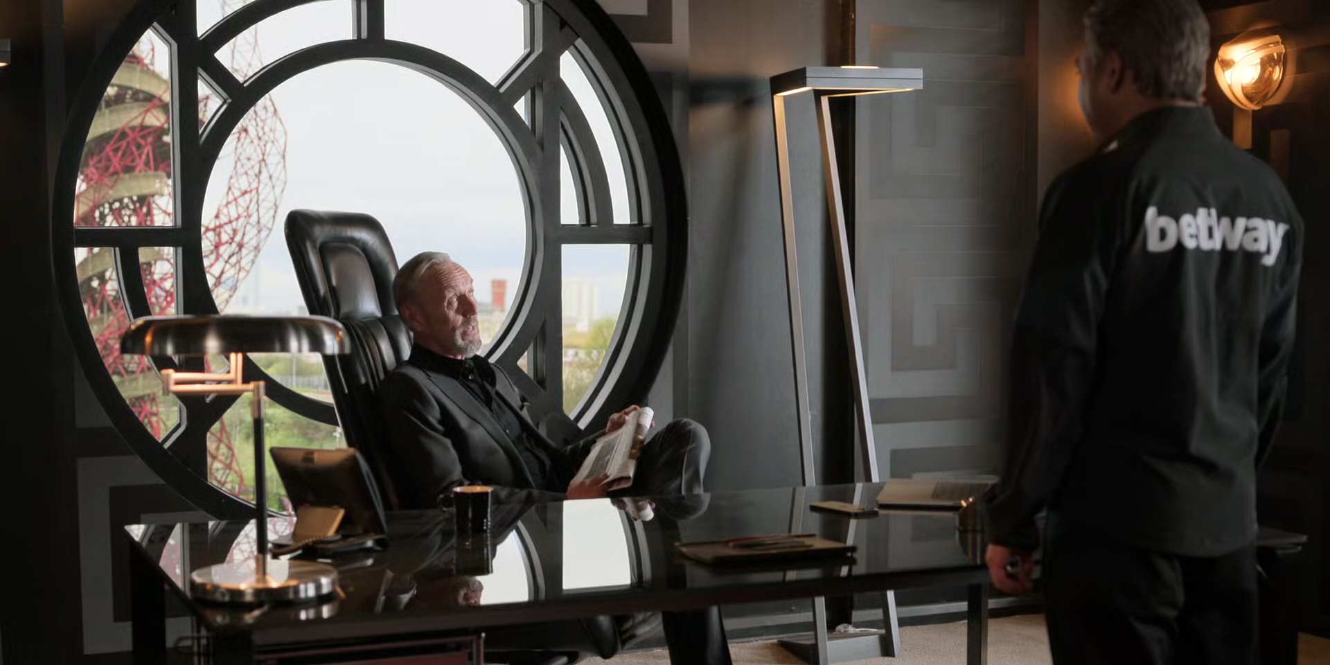 I was in St. Barts with dear friends, the Sacklers. We were legally required to stay miles offshore, but, uh, what a beautiful boat.