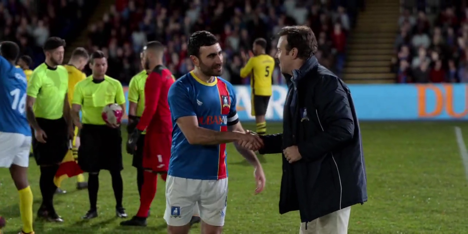 Roy: Took balls, what you did. 
Ted: That